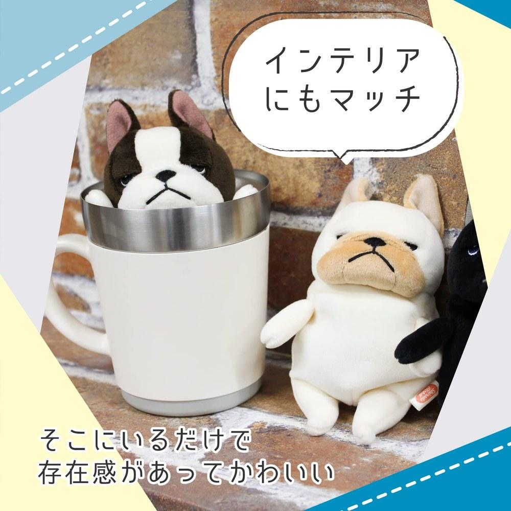 Shinada Global Mochi Series Mochi Bull Dog Plush Large 22×22×30cm