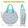 Embroidery Supplies Storage Carrying Tote Case with Multiple Pockets for Floss, Hoops, Thread, Stitch Tools Kit [Bag Only]