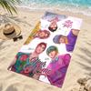 Kpop Demon Hunters Custom Name Beach Towels Also Serve As Bath Towels Summer Essential a Musthave for the Outdoors the Beach and the Pool