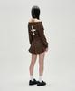 NOT4NERD W Polka Dot Balloon Shorts - Brown