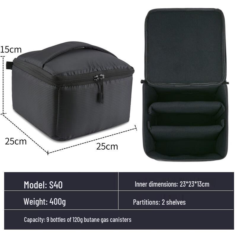 Waterproof Shockproof Camera Lens Storage Bag Insert