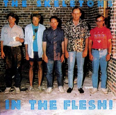 

CD SKELETONS - In The Flesh FIENDCD178 Demon Records 1990 Japan Rock Used