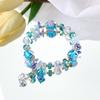 New Fashion Crystal , Summer Fresh Luminous Glazed Crystal , Electroplated K Real Gold  In Stock.