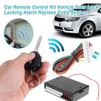 Universal Car Central Door Lock Vehicle Keyless Entry System Remote Central Locking Kit with 2 Remote Control Car Central Lock