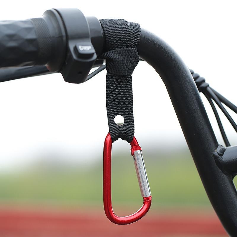 Electric Vehicle Special Hook No-Drill Design for Bicycle Scooter Motorcycle Helmet Multifunctional Universal Front Mount Hanger красный