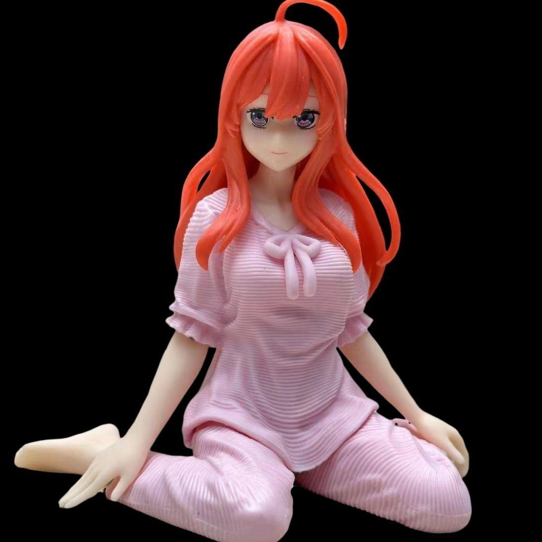 

Подарок высотой 8 см: Накано Ицуки в пижаме, модель для украшения корпуса компьютера из «The Quintessential Quintuplets» Itsuki