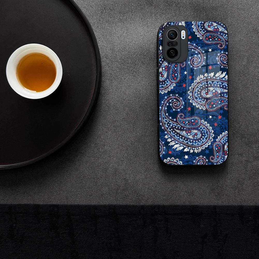 Cashew Flower Vera Bradley Phone Case Tempered Glass For Xiaomi 15 14 12 Lite Pro 13 11t Lite POCO M6 M5 X6 NFC F5 F6 Pro Cover