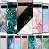For Google Pixel 6a Case Marble Soft Silicone Back Cover Phone Case for Google Pixel 6 Pro Coque Pixel6 Bumper GX7AS G1AZG Funda
