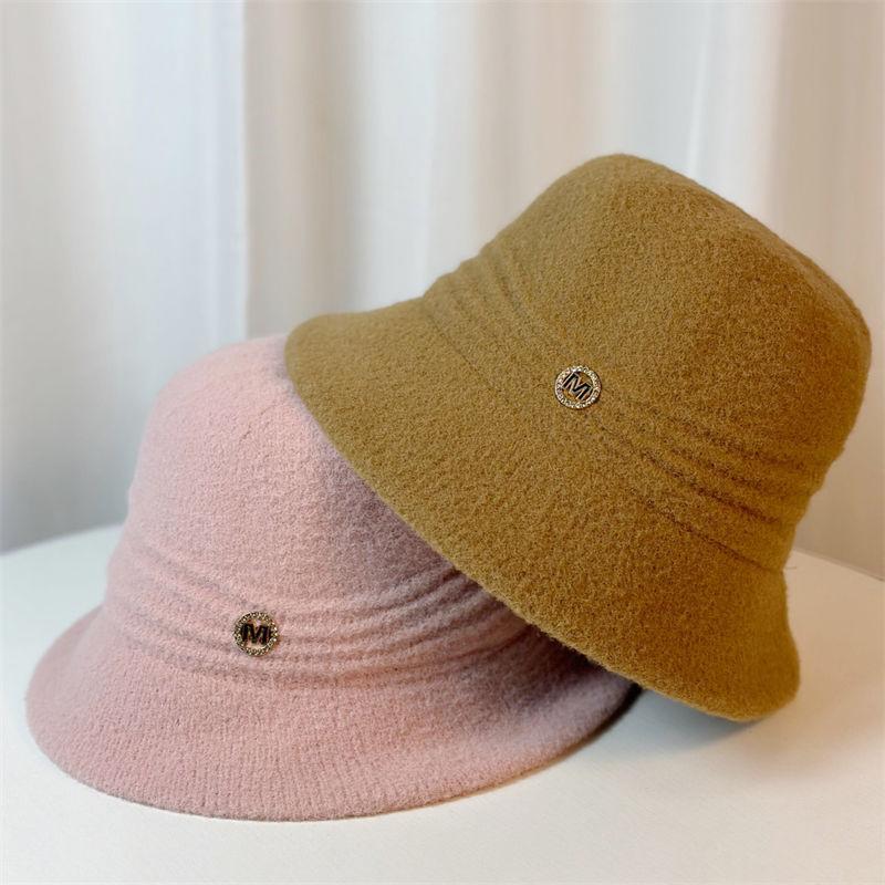 Chapeau Automne et Hiver Chaud Tricot Chapeau de Pêcheur, Chapeau Bob et Bassin Polyvalent et Tendance
