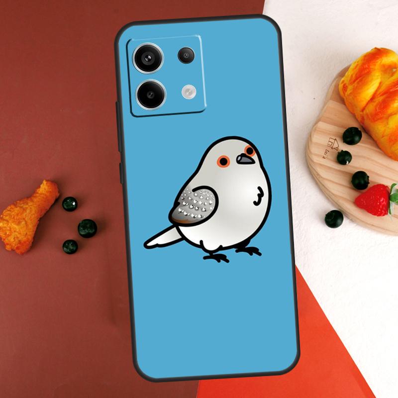 Chubby Bird Case For Xiaomi Redmi Note 14 9 10 11 12 13 Pro 9S 10S 11S 12S Redmi 13C 10C 12C 14C Coque