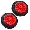 1 Pair 10 Inch Kayak Cart Solid Tire Wheel Replacement Puncture Proof for Kayak Canoe Trolley Cart