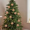 12 Pieces Velvet Christmas Ball Ornaments Tree Decor Elegant Sturdy Decorative Hanging for