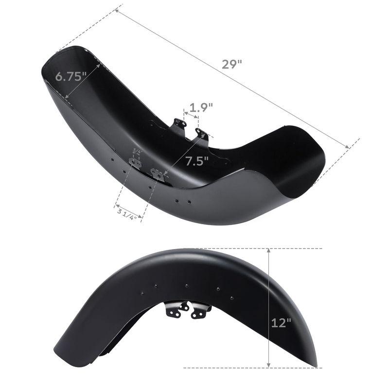 Motorcycle 17" 18" 19" 21" Front Fender For Harley Street Glide 2014-2024 Road Glide 2015-2024