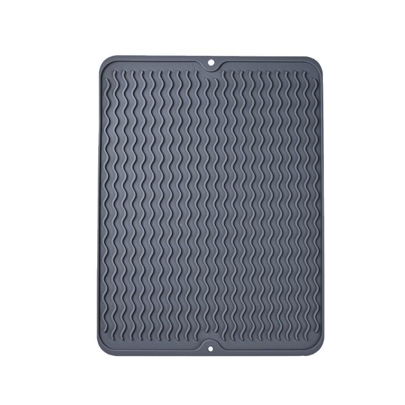 Heat-Resistant Wave Pattern Non-Slip Silicone Kitchen Mat