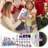 Adventní kalendář obsahuje 24 adventních kalendářů, odpočítávací kalendář a překvapivá sběratelská předměty.