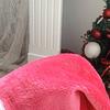 Christmas Party Hat Furry Christmas Hat Plush Santa Hat Christmas Party Decor