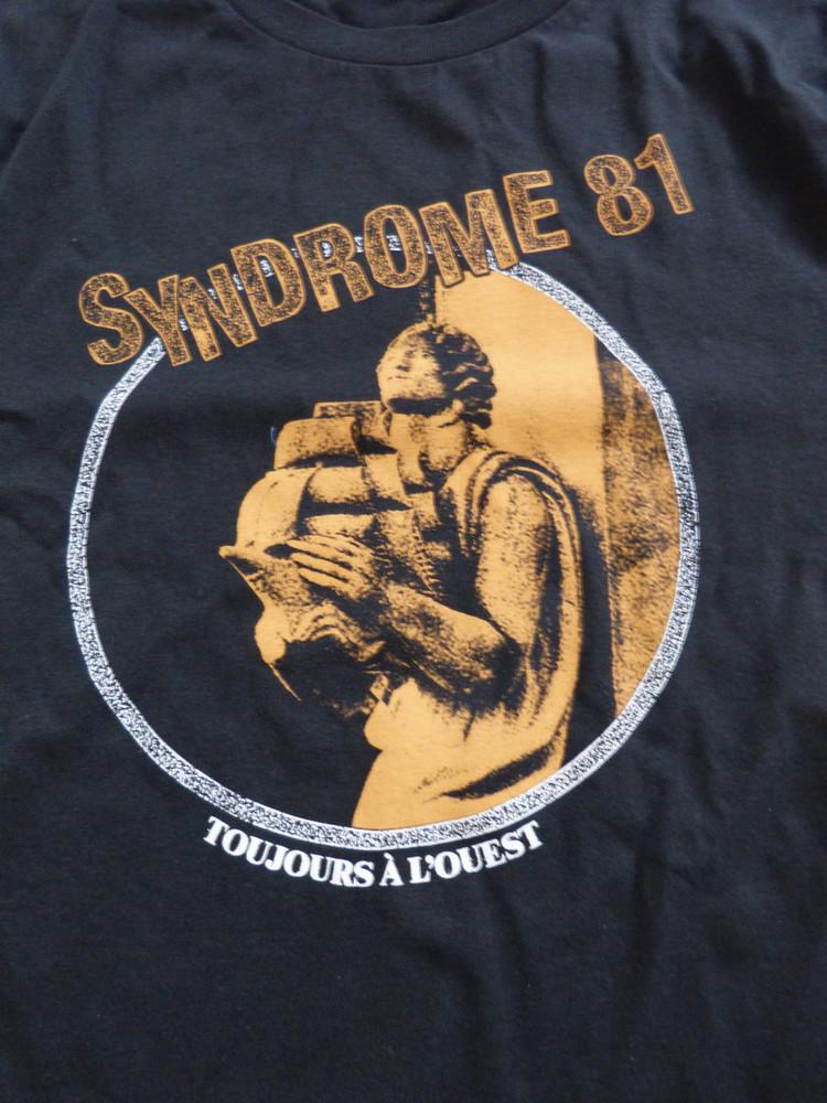 Vintage SYNDROME 81 Band T Shirt Black All Size S5Xl KK196 L