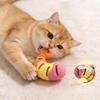 Cat Chew Toy Silicone Leaked Food Teeth Cleaning Kitten Toy Interactive Bite-resistant Teeth Grinding Cat Toy Supplies