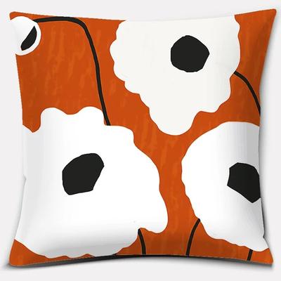 Home Decoration Lively Orange Series Pillow Gift Office   Bedroom Sofa Car Cushion Cover Case X