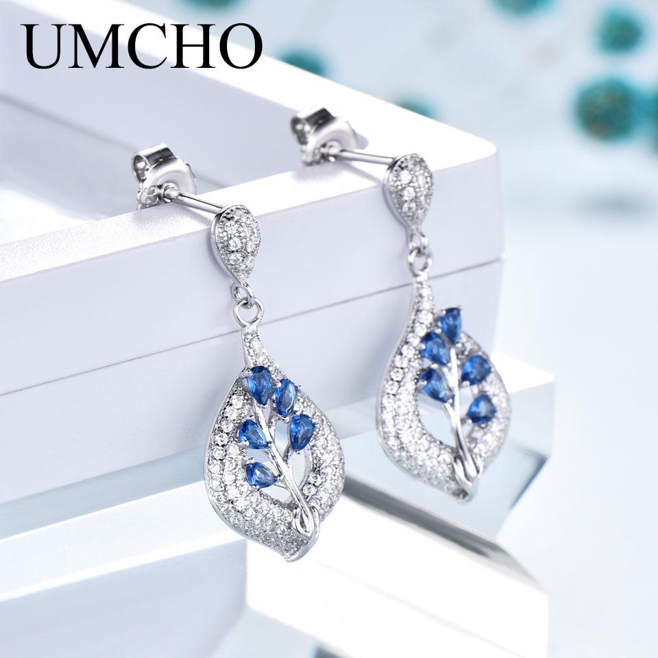 Umcho Clip-Ohrringe für Damen Smaragd Edelstein Jubiläum Geburtstag Valentinstag Schmuckgeschenke