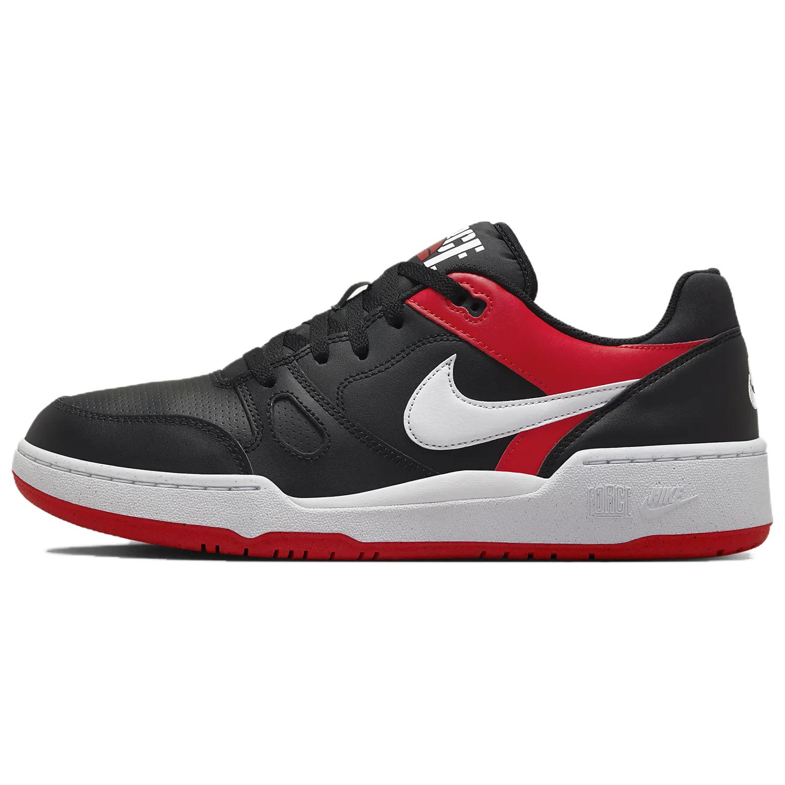 

Nike Full Force Low Black University Red Men Sneakers White FB1362-003 44