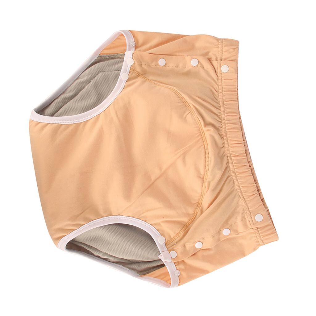 Adult Incontinence Pants for Age Cotton Breathable Reusable Urine Absorbing Underpants L