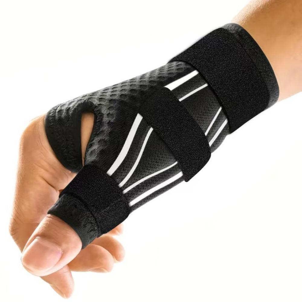 Breathable Fabric Thumb Support Brace Wrist Splint Support  Trigger Finger Arthritis белый