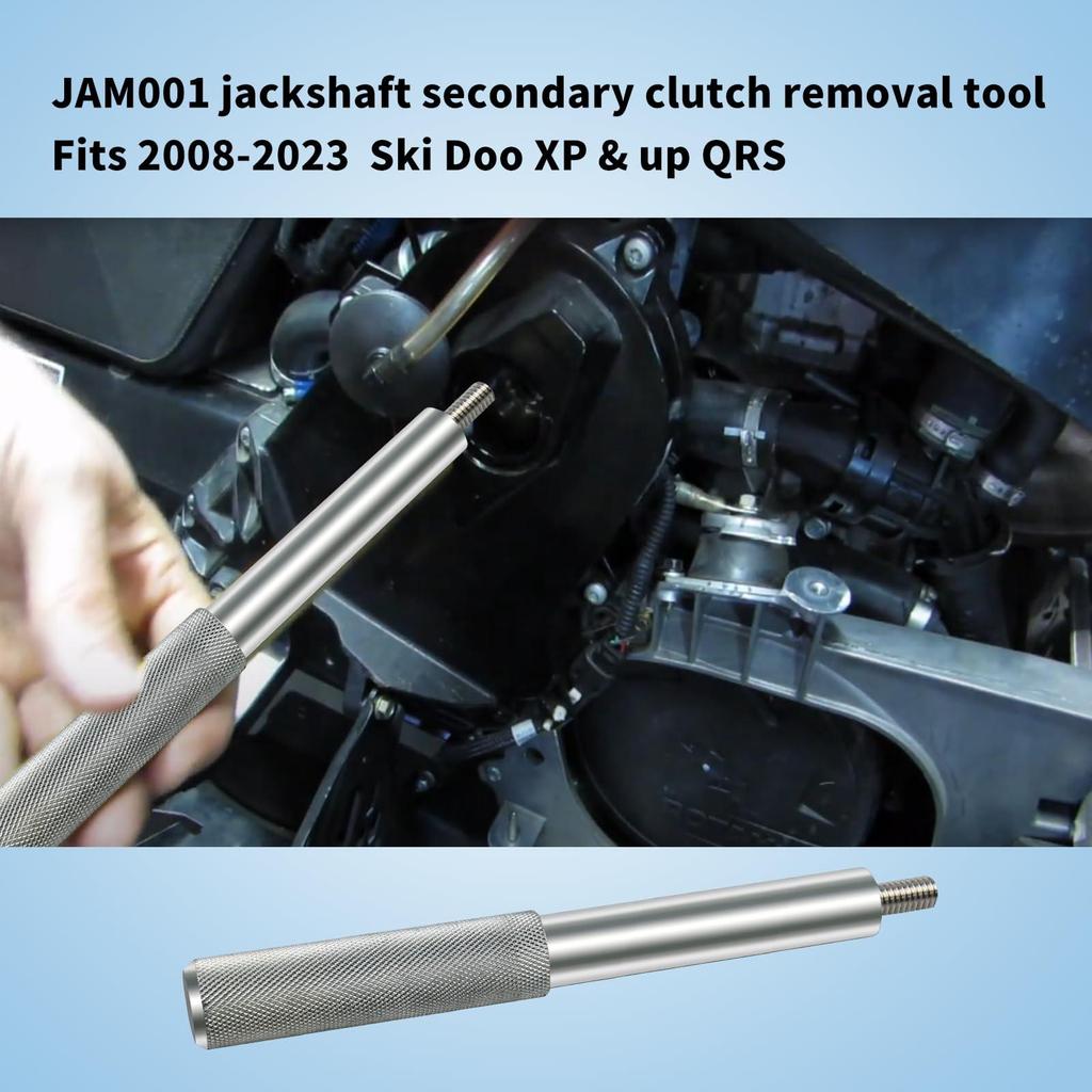 Motorbike Clutch Remover Metal Jackshaft Secondary Clutch Removal Tool High Performance Parts for Ski Doo XP QRS 2008-2023