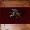 Wood Horse Statues Handmade Horse Figurine Sculptures Home Decors Table Ornament Collectible Figurines Gift Women Men