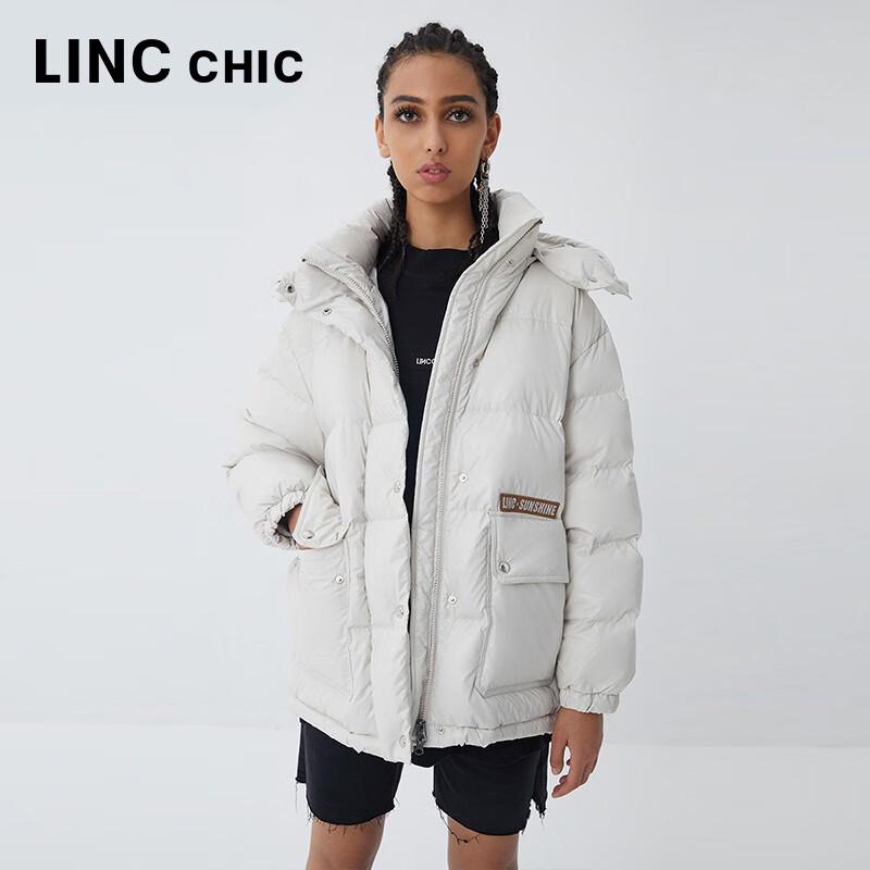 Women's Urban Print Loose Puffer Down Jacket