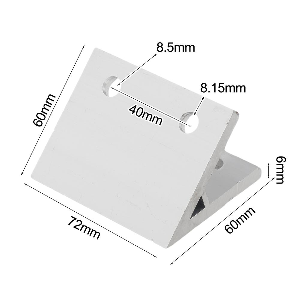 Robuster 45-Grad-Winkel für Aluminiumprofilsysteme