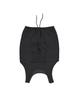 KASUAL MANUAL Two-Way Skirt Tank Top Charcoal