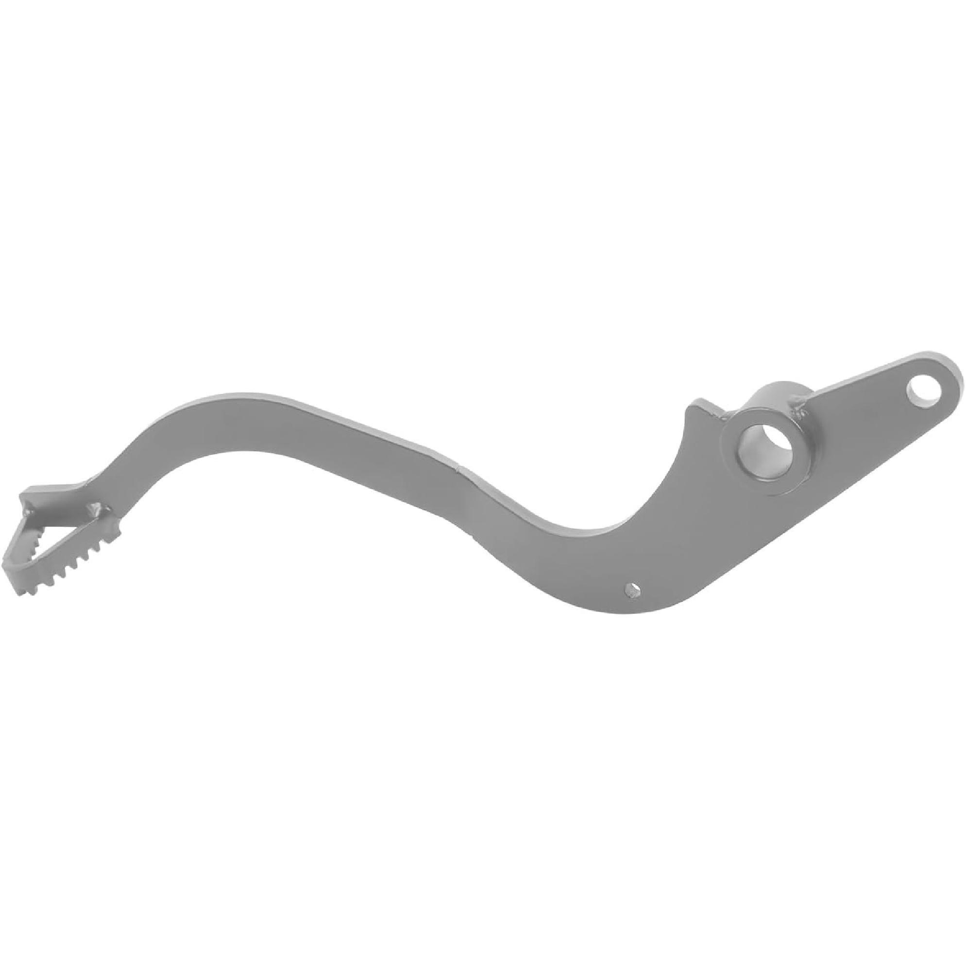 

Motorcycle Rear Brake Lever Foot Pedal Compatible with Kawasaki KLR650 2012-2018(Silver)