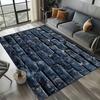 2025 New Style Brick Stone Building Wall Originality Rug Carpet for Living Room Bedroom Home Decor,kid Non-slip for Sofa Doormat