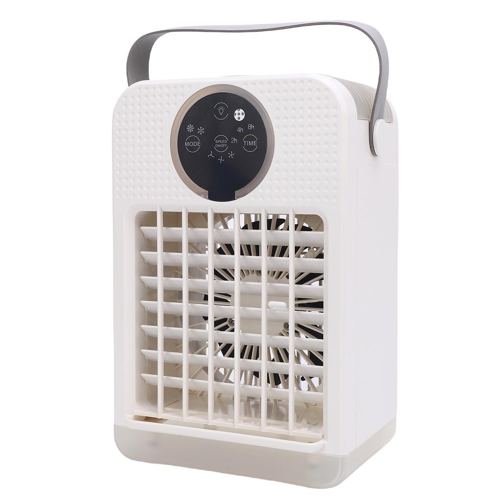 Evaporative Air Cooler 700ML Water Tank 7 Color Light USB Low Noise Portable Air Conditioner Fan