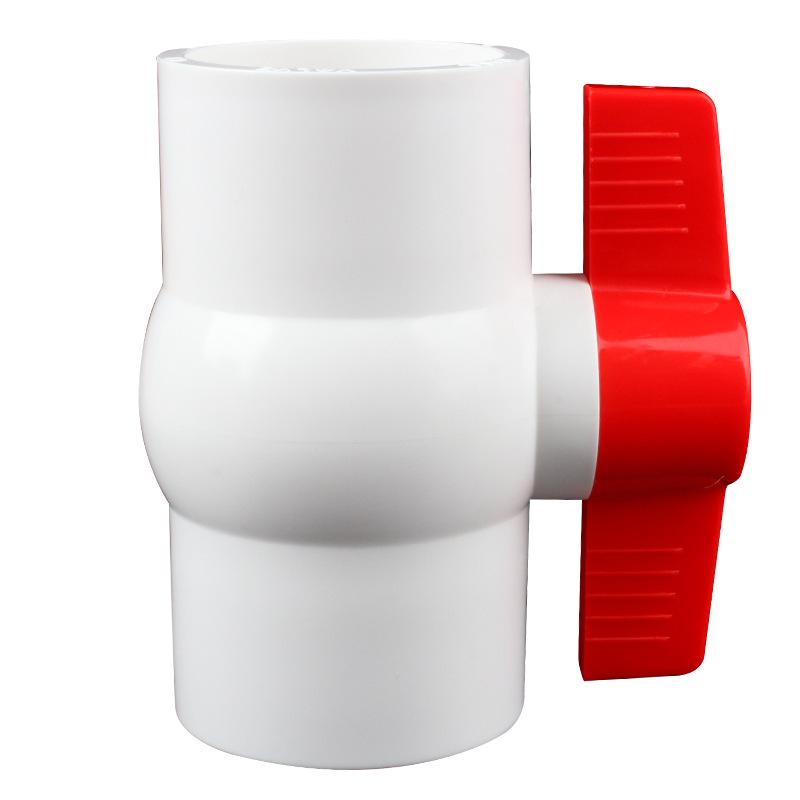 20~50mm Rura PVC Trójnik Kolanko Złączka Krzyżak Złącze Rury Wodnej do Nawadniania Ogrodu Akwarium Zawór Kulowy do Kontroli Wody