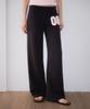 ROSEFRANTZ Patchwork Bootcut Sweatpants [Charcoal]