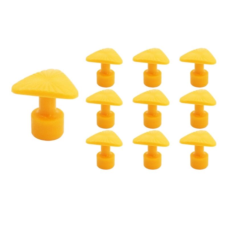 10Pcs Pullers Pad Paint Dents Repair Pad Glues Pulling Pad Kit for Small Dents Car Dents Removal Kit