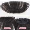 Synthetic Fake Bangs Hairpiece Clip Air Bang Extension Natural Heat Resistant For Women Daily Party
