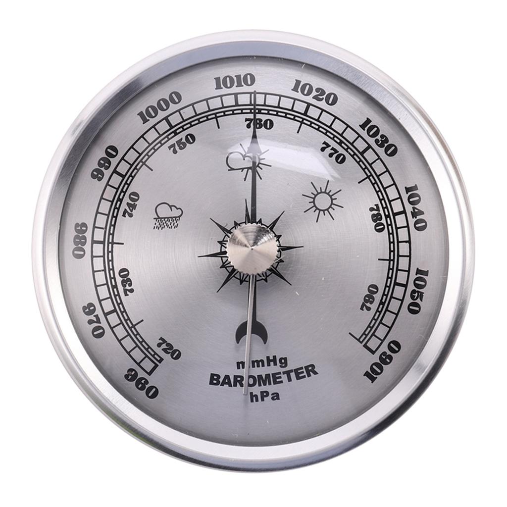 Pressure Measure Tool Dial Type Barometer Weather Station Barometric 1