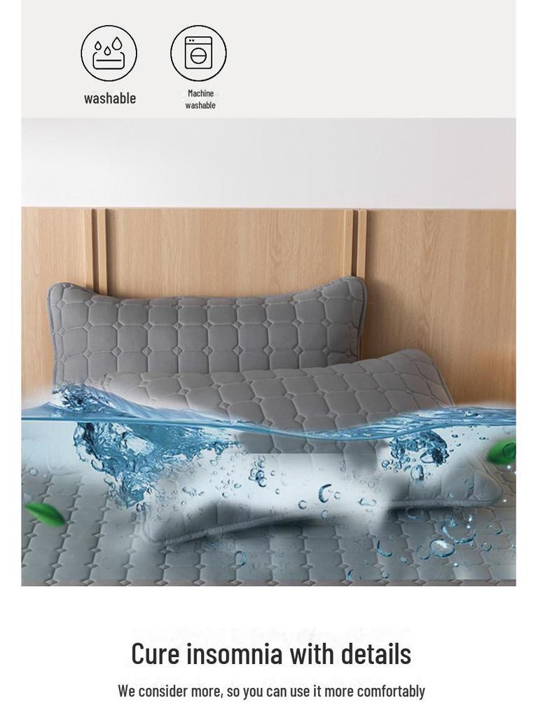 Thickened Brushed Cotton Quilted Bedspread and Mattress Protector