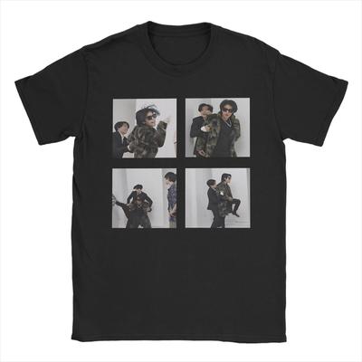 Jeff Satur Apparel Men Women T Shirt Pure Cotton Tee Graphic Printed Tops T-shirt