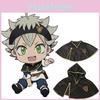 Asta Clover Black Outfit Short Cape Cosplay Costume Unisex Halloween Gift Party