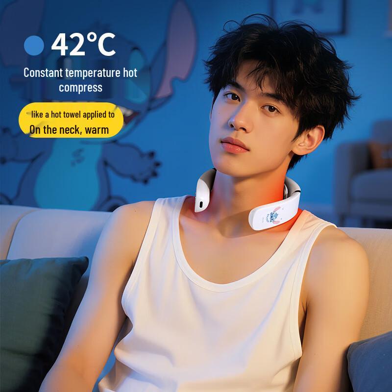 Disney Stitch Portable Neck Massager with Heat