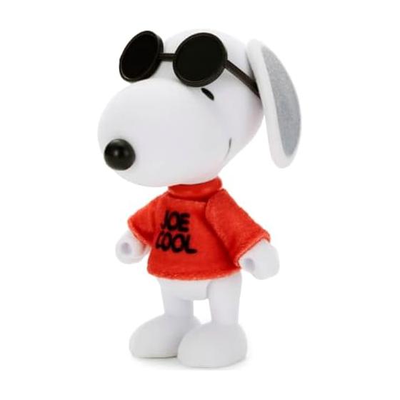 TAKARATOMY A.R.T.S Peanuts Action Flocky Mascot Snoopy (Joe Cool) Plush Toy Height Approx. 8cm