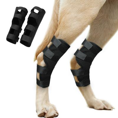1 Pcs Breathable Dog Support Brace Injury Wrap Protector Joint Wrap Dog Supplies Dog Wrist Guard Pet Knee Pads Puppy  Kneepad