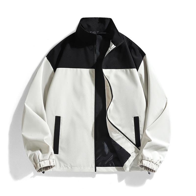 Neue Joker Jacke Herren Freizeitjacke Frühling und Herbst Kragen Mode Paar Lockeres Oberteil