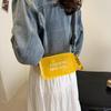 Women Fashion Clear Sweet Purses Candy Color Messenger Bag Crossbody Bags Shoulder Bag Transparent Jelly Bag
