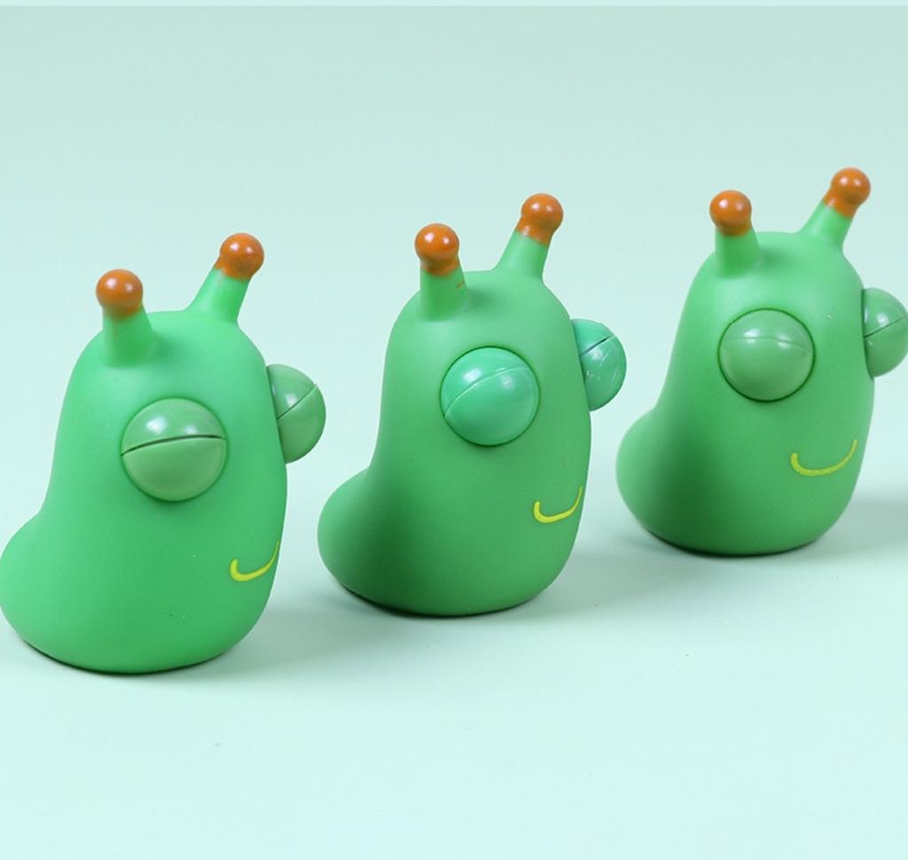 Children Adult Pressure Squeeze Eyes Dragon Green Insect Pet Pink Pig Pinch Exhaust To Relieve Emotional Toys  Playsetss