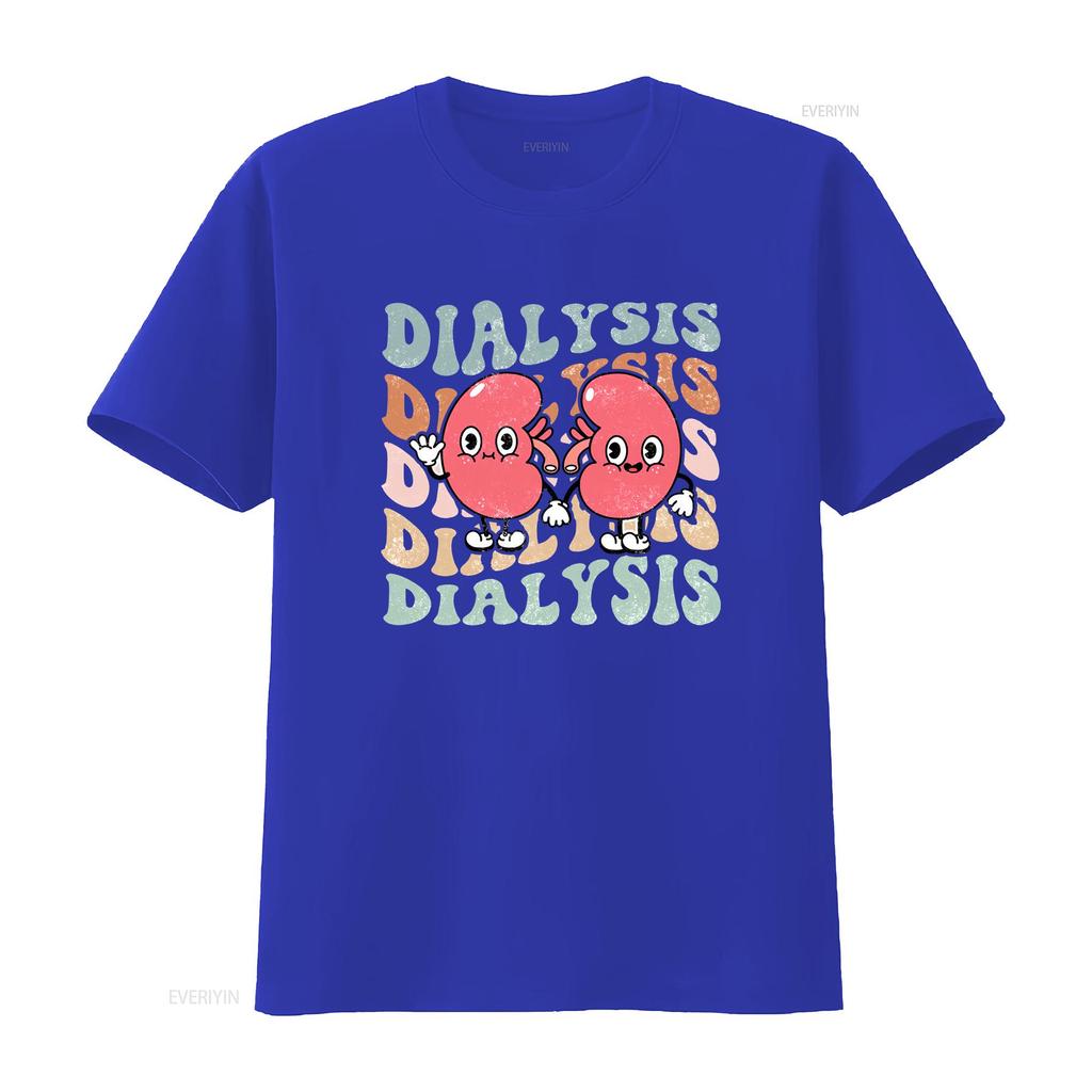 Dialysis Crew T Shirt Technicians Nephrology Nurse Tech Squad For Vintage Comfortable Fashion Top For Everyday Wear